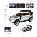 HCL-510A Çek Bırak 1:22 Sesli Ve Işıklı Buharlı DF Metal Jeep - görsel 2
