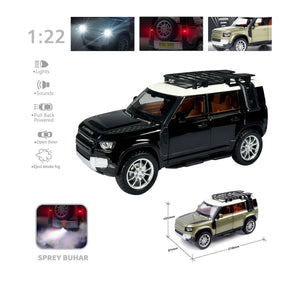 HCL-510A Çek Bırak 1:22 Sesli Ve Işıklı Buharlı DF Metal Jeep - Toyz Show