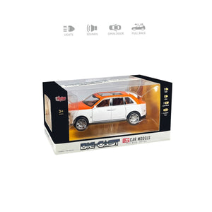 HCL806 Çek Bırak 1:22 Sesli ve Işıklı Metal Araba - Toyz Show