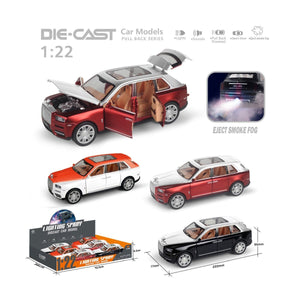 HCL-806PA Çek Bırak 1:22 Sesli Ve Işıklı Buharlı RR-Lüx Metal Jeep - Toyz Show
