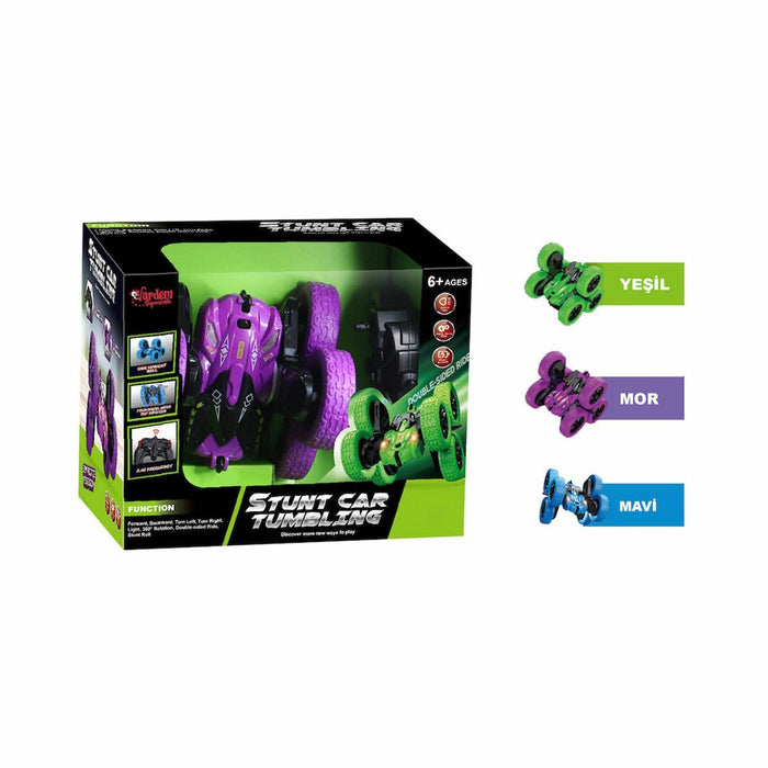 HG6-03 Kumandalı Şarjlı 2.4 Ghz 6 Teker Akrobat Araba - Toyz Show - 