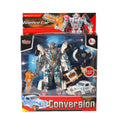 HW-668-1-2 Işıklı Dönüşebilen Robot Araba -Vardem - görsel 1