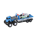 KLX600-361 Sürtmeli Die Cast 4x4 Polis Arabası Taşıyıcılı -Vardem - görsel 2