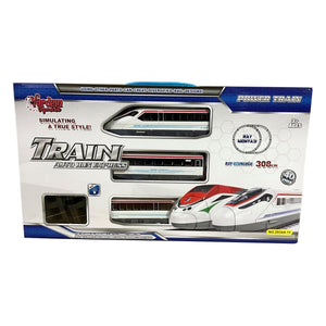 LE-2934A-11 40PCS IŞIKLI 308CM HIZLI TREN SET - Toyz Show