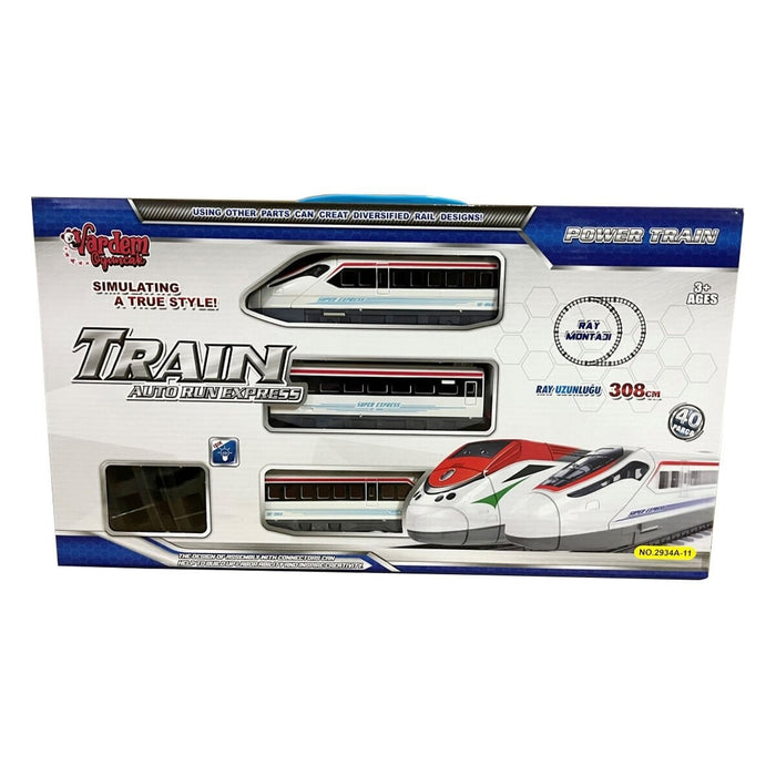 LE-2934A-11 40PCS IŞIKLI 308CM HIZLI TREN SET - Toyz Show - 