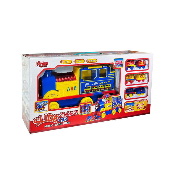 LFI-9522 Işıklı Müzikli İnteraktif Tren - Toyz Show - 