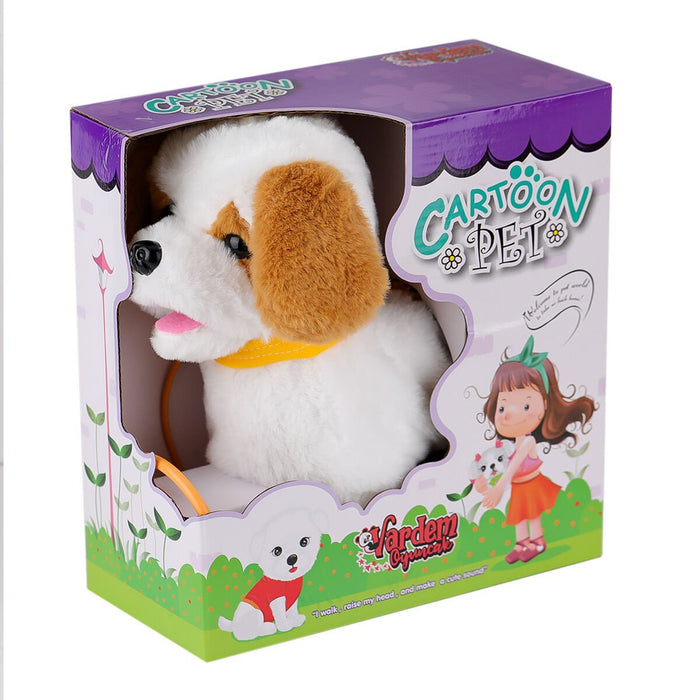 PFT-B019 Yürüyen Tasmalı Peluş Köpek - Toyz Show - 