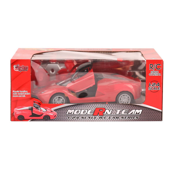 RG-1382-9-11 Kumandalı Kapıları Açılabilir Işıklı Spor araba 1:24 Vardem Oyuncak - Toyz Show - 