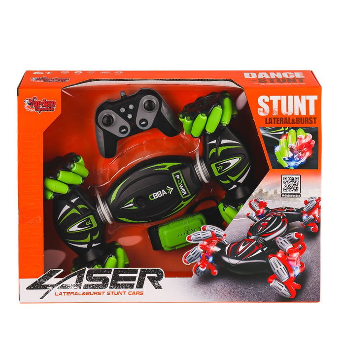 RQ3034-1 Kumandalı Bilekten Kontrol Işıklı Müzikli Stunt Araba -Vardem Oyuncak - Toyz Show - 