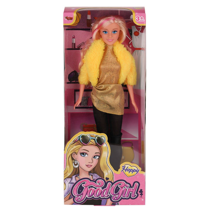 WG-66771  Parlak Drape Elbiseli Bebek 29 cm -Vardem - Toyz Show - 