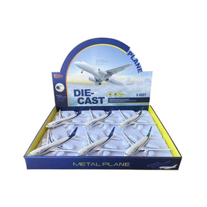 HW-180 2830 BLUE CB IŞIKLI SESLİ METAL YOLCU UÇAĞI - Toyz Show