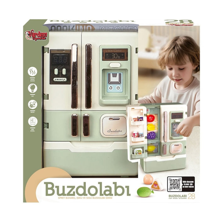 VRD10650 IŞIKLI VE SESLİ AKSESUARLI BUZDOLABI - Toyz Show - 