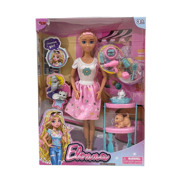 WG66962 -Vardem Kutulu  Pet Shop Bebek Set 11,5 inç - Toyz Show - 