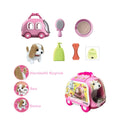 JND-6802 Taşıma Araba Çantalı Hareketli Pilli Köpek Set -Vardem Oyuncak - görsel 4