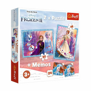 PUZZLE-90814 2IN1 Frozen II Çocuk Puzzle - Toyz Show