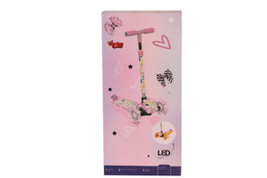 MKWE082 IŞIKLI CANAVAR SCOOTER PEMBE - Toyz Show