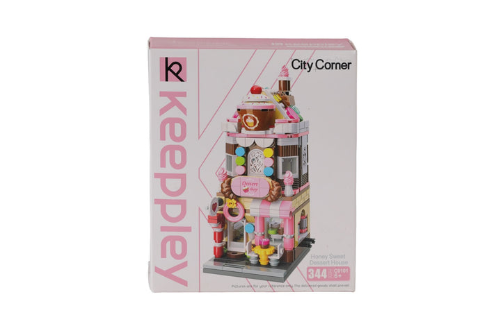 KP0101 KEEPPLEY TATLI DÜKKANI 344 PARÇA BLOCK OYUNCAK - Toyz Show - 