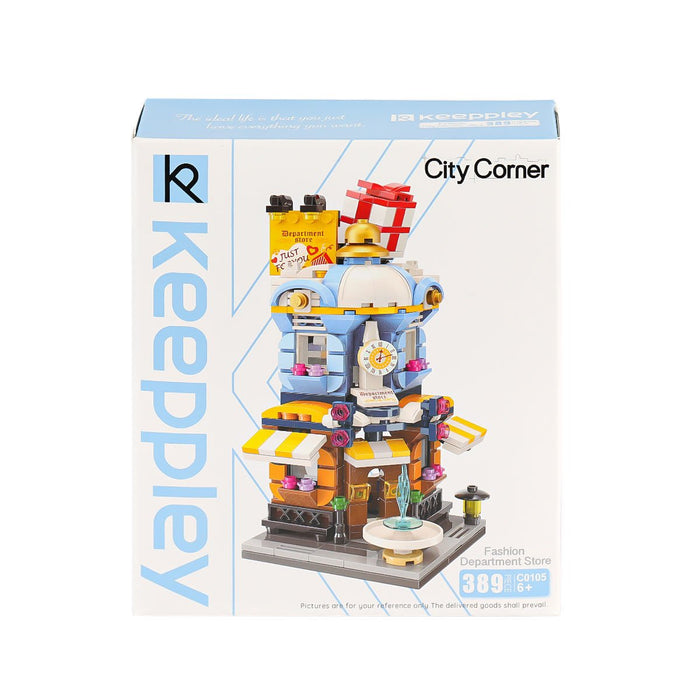 KP0105 Keeppley City Corner - Fashion Department Store 389 Parça Yapım Seti - Toyz Show - 
