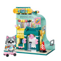 K28009-KP28009 Keeppley Lovely Street -  Husky Skate Shop 343 Parça Yapım Seti - görsel 2