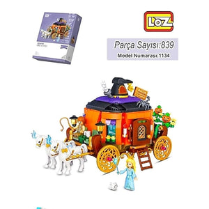 LZ-LOZ KABAK ARABASI 839 PARÇA BLOK OYUNCAK - Toyz Show