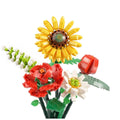 LZ1659 LOZ Eternal Flowers Serisi - ''Her Zaman Güneşe Doğru'' 568 Parça Yapım Seti - görsel 2