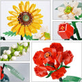 LZ1659 LOZ Eternal Flowers Serisi - ''Her Zaman Güneşe Doğru'' 568 Parça Yapım Seti - görsel 4