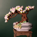 LZ1661 LOZ Eternal Flowers Serisi - Pembe Sakura Kiraz Ağacı 426 Parça Yapım Seti - görsel 2