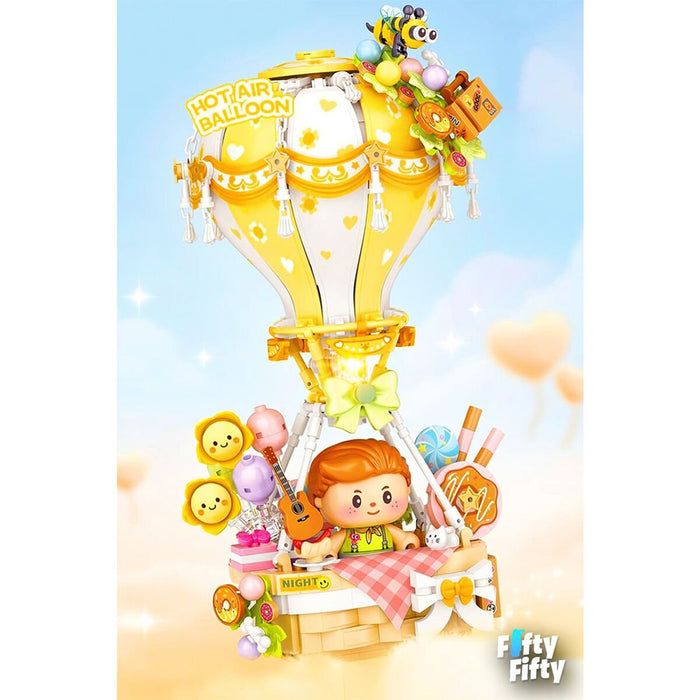 LZ-4113 LOZ SARI HAVA BALONU 750 PARÇA BLOCK OYUNCAK - Toyz Show - 