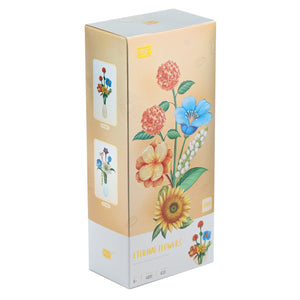 LZ4601 LOZ Eternal Flowers Serisi - ''Alacakaranlık Turuncu Işık'' 633 Parça Yapım Seti - Toyz Show