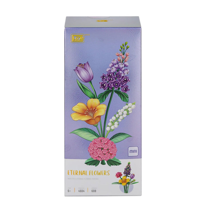 LZ4604 LOZ Çiçek Blok Seti 608 Parça -Vagon life - Toyz Show - 