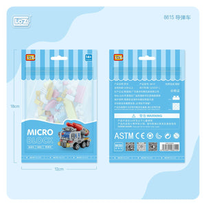 LZ8615 LOZ Araba Blok Seti Mini Poşet 150 Parça -Vagon life - Toyz Show