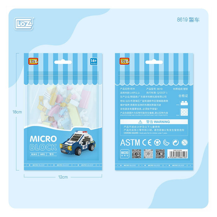 LZ8619 LOZ Blok Oyuncak Mini Poşet -Vagonlife - Toyz Show - 