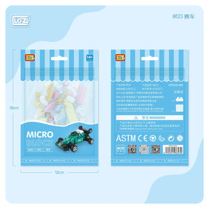 LZ8623 LOZ Araba Blok Seti Mini Poşet -Vagon life - Toyz Show