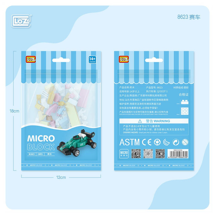 LZ8623 LOZ Araba Blok Seti Mini Poşet -Vagon life - Toyz Show - 