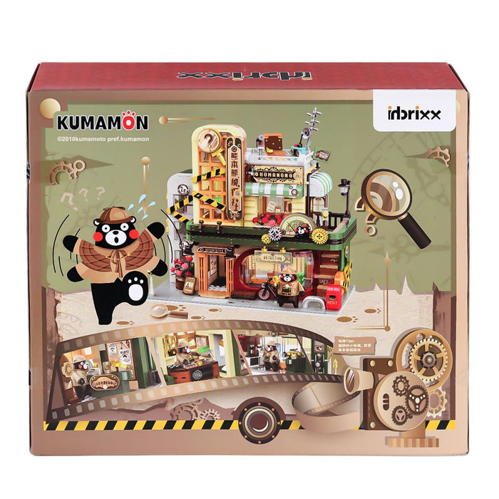 P880035 PANLOS Brick - Kumamon Dekektiflik Ofisi 1286 Parça Yapım Seti - Toyz Show - 