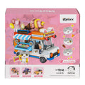 P885301 PANLOS Brick - One Meow Serisi -  Guazi'nin Dondurma Arabası 723 Parça Yapım Seti - görsel 2