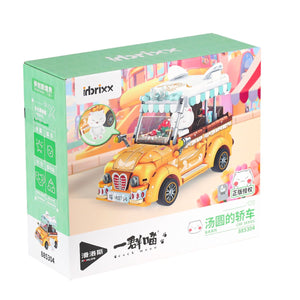 P885304 PANLOS Brick - One Meow Serisi - Tangyuan'ın Arabası 622 Parça Yapım Seti - Toyz Show