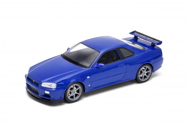 24108 WELLY 1 24 NISSAN SKYLINE GT-R R34 - Toyz Show - 