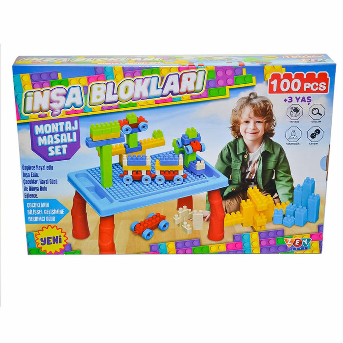 ZEY2031 İnşa Blokları Erkek Seti - Zey Toys - Toyz Show - 
